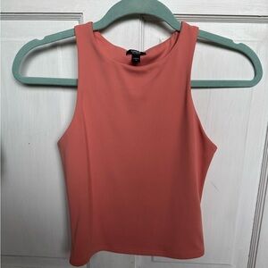 Express Body Contour Coral Tank Top